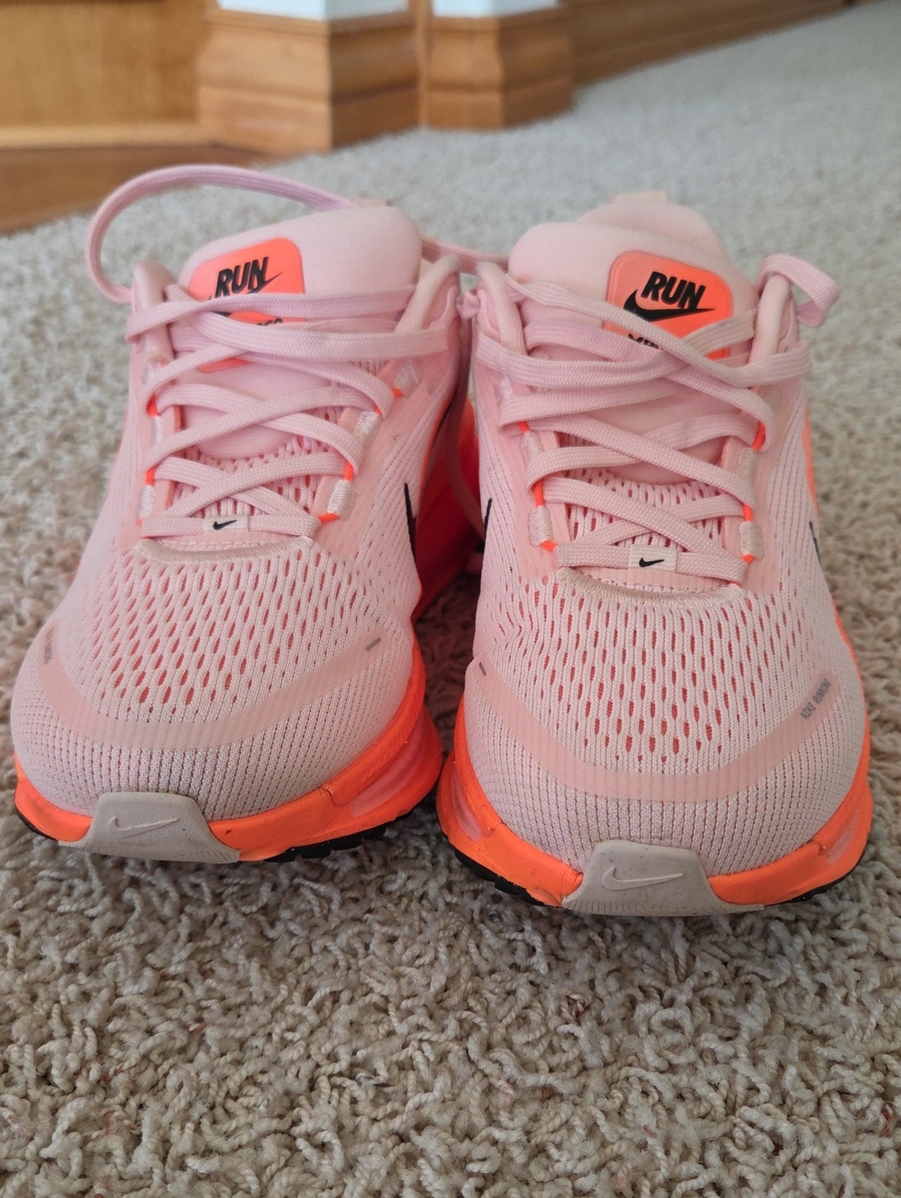 Nike Women’s Pink & Orange ZoomX Running Shoes - Picture 4 of 12